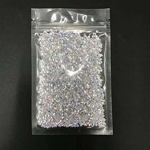 10 Grams/Pack - Black Boat Rudder Shape Holographic Glitter Sequins - Festival Rave Beauty Makeup Face Body Nail Art Decoration LB1000