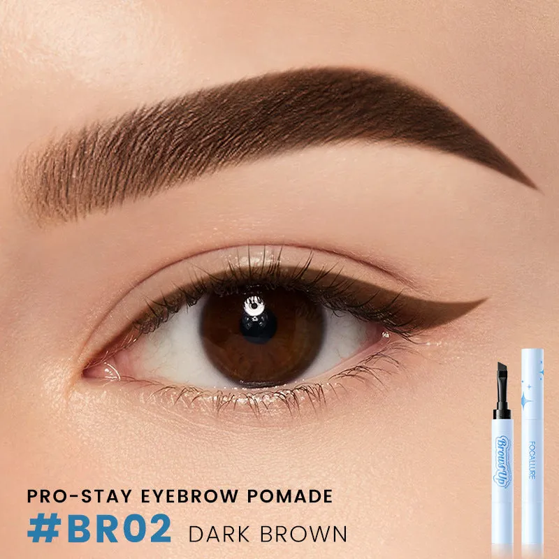 3D Waterproof Eyebrow Cream with Brush | Long-lasting Eyebrow Definition