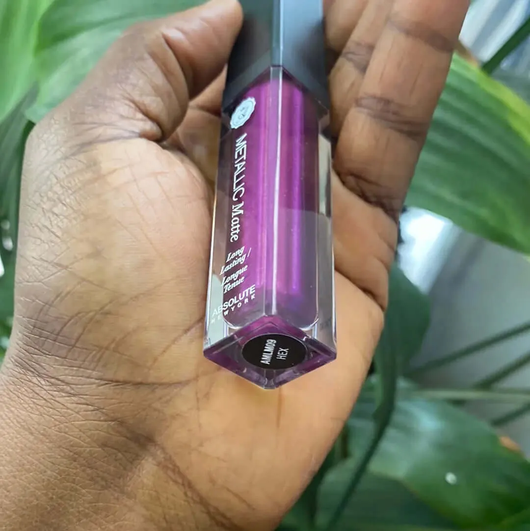 Absolute Metallic Matte Long Lasting Lipstain