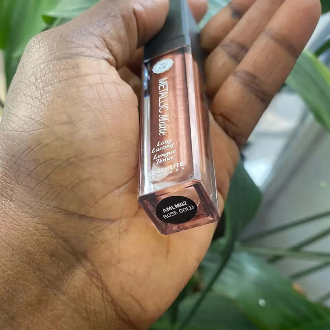 Absolute Metallic Matte Long Lasting Lipstain