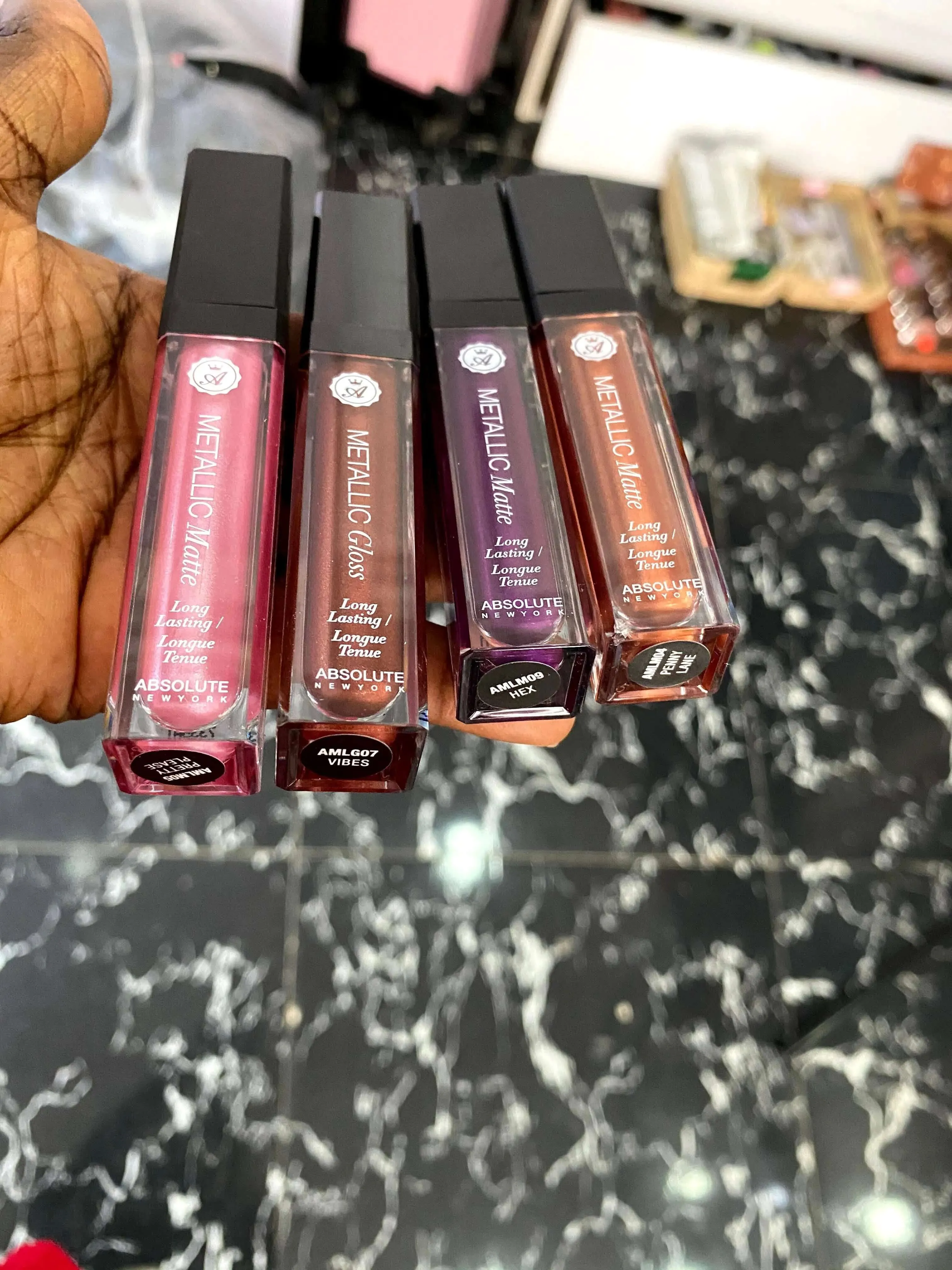 Absolute Metallic Matte Long Lasting Lipstain