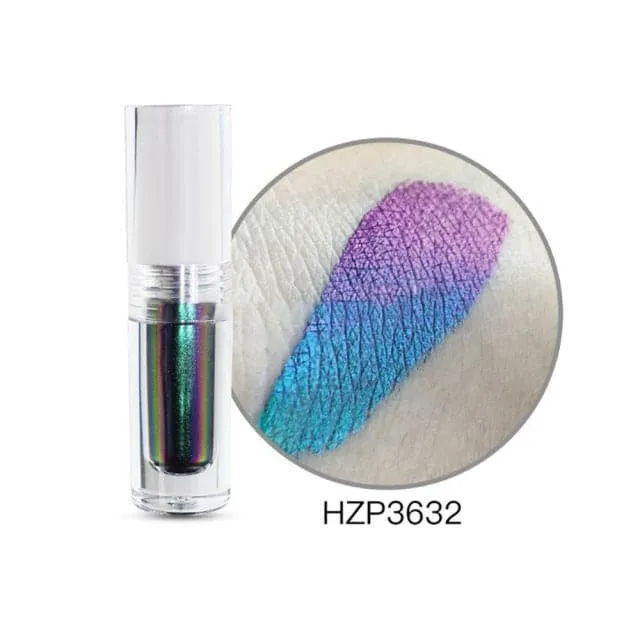 AURORA Women's Premium Quality Shimmering Multi-Chrome Eyeshadow Makeup