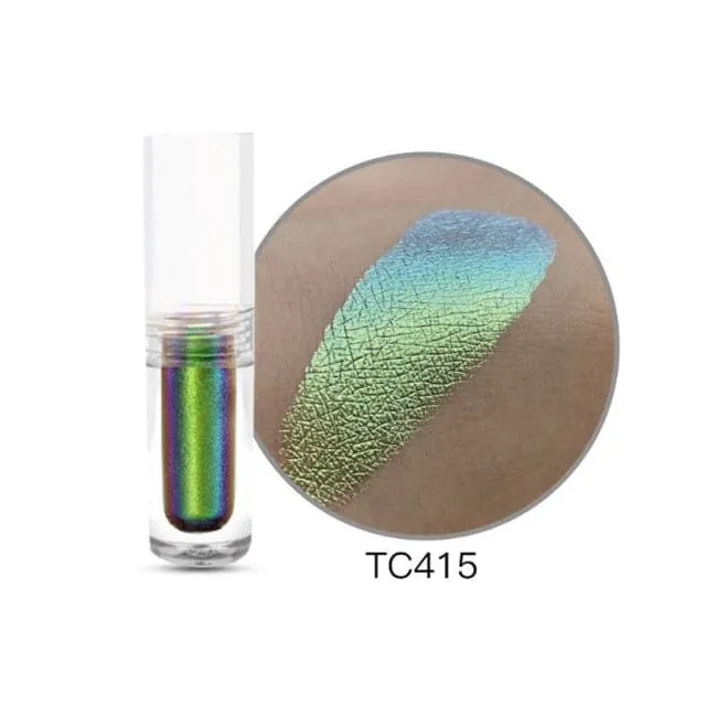 AURORA Women's Premium Quality Shimmering Multi-Chrome Eyeshadow Makeup