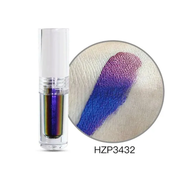 AURORA Women's Premium Quality Shimmering Multi-Chrome Eyeshadow Makeup