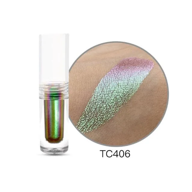 AURORA Women's Premium Quality Shimmering Multi-Chrome Eyeshadow Makeup