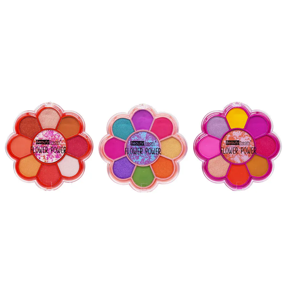 Beauty Treats Flower Powder 9 Shade Palette