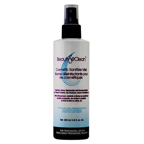 BeautySoClean Cosmetic Sanitizer Mist 8 oz (235 ml)