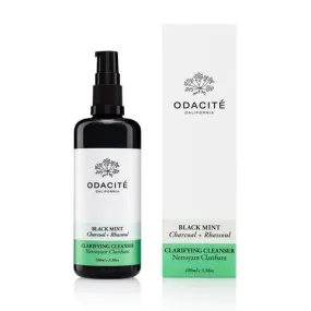 Black Mint Charcoal   Rhassoul Clarifying Cleanser