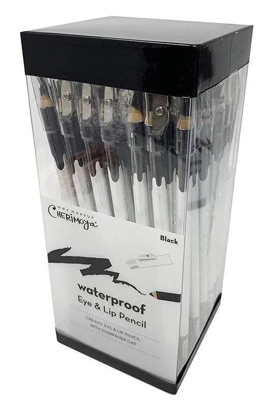 Black Waterproof Extra Long Eye & Lip Pencil