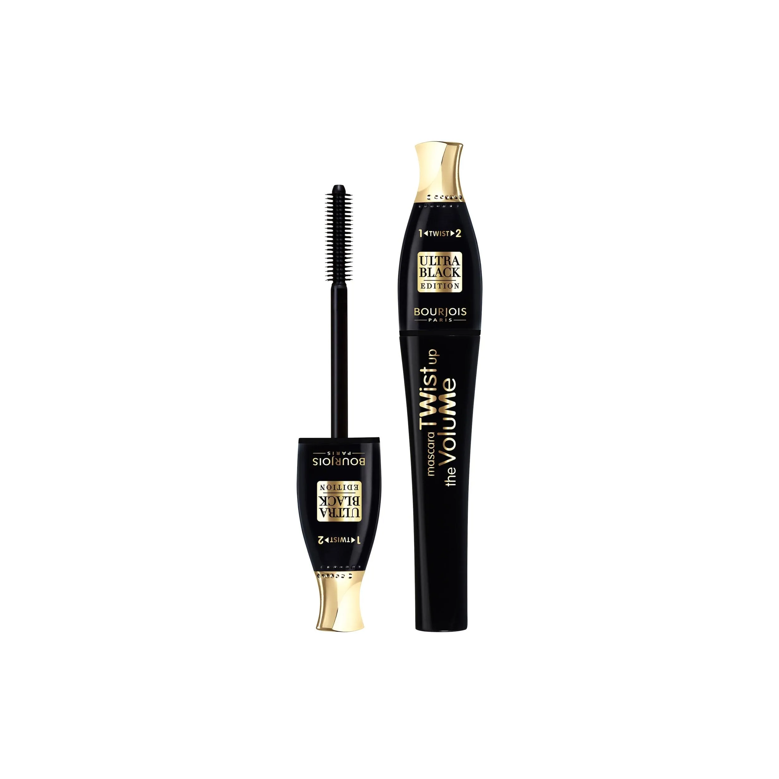 BOURJOIS MASCARA TWIST UP VOLUME ULTRA BLACK T52