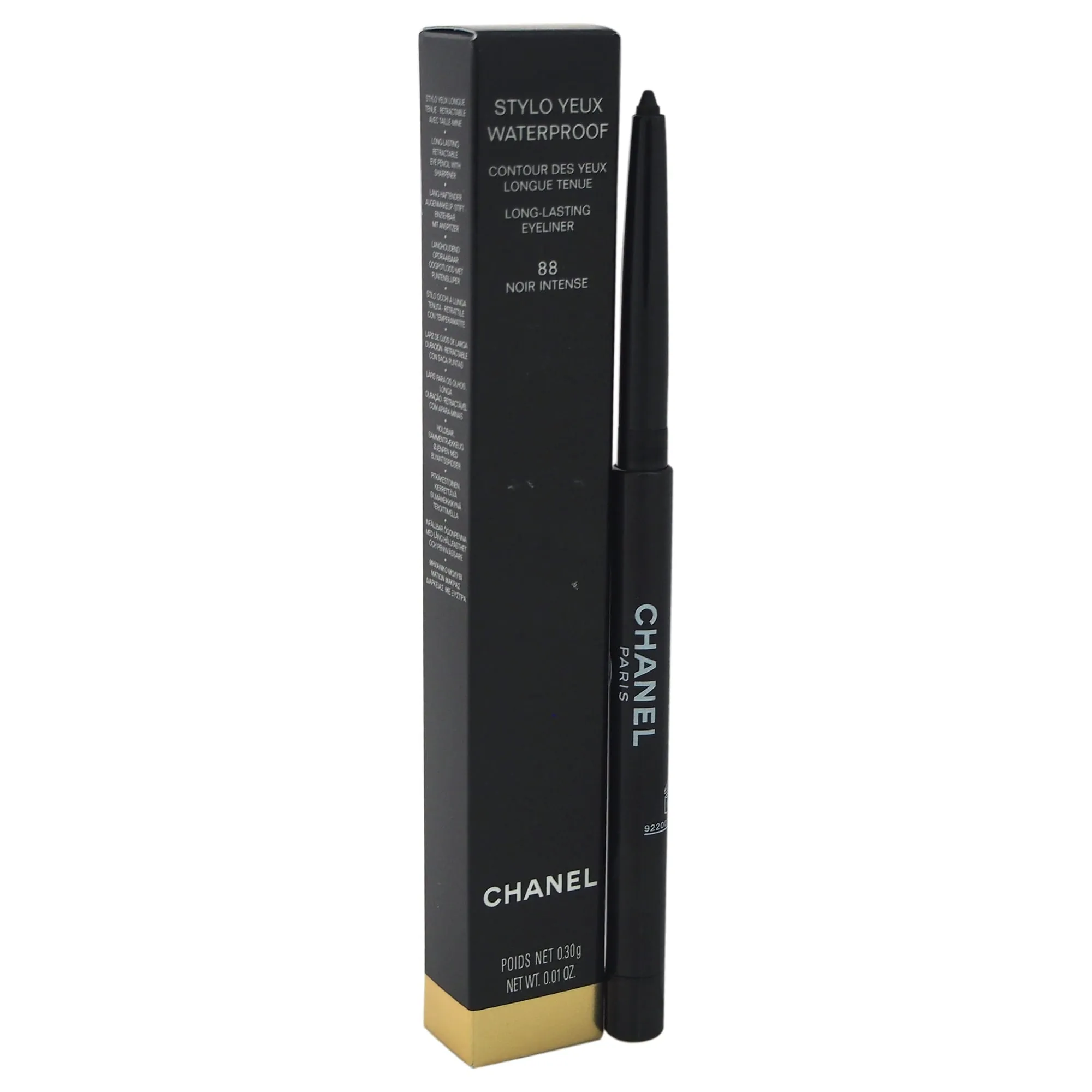 Chanel Stylo Yeux Waterproof #88 Noir Intense Eyeliner for Women 0.3 g