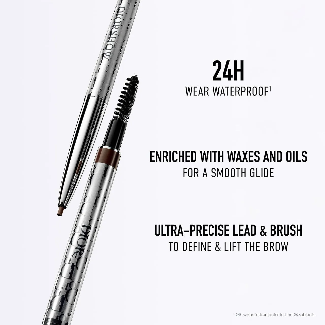 Christian Dior Diorshow Brow Styler Ultra-Fine Precision Brow Pencil-001 Universal Brown, 0.1g/ 0.003oz