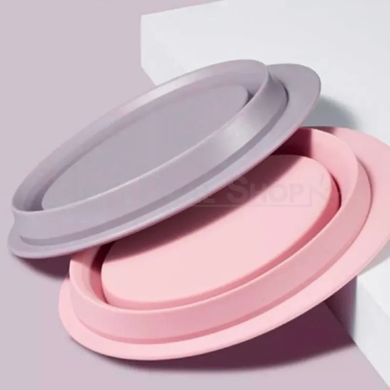 Collapsible Makeup Brush Cleaning Bowl