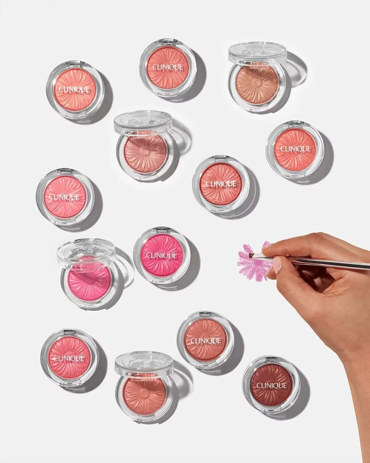 Compact blush Clinique Cheek Pop, 3.5 g, pansy