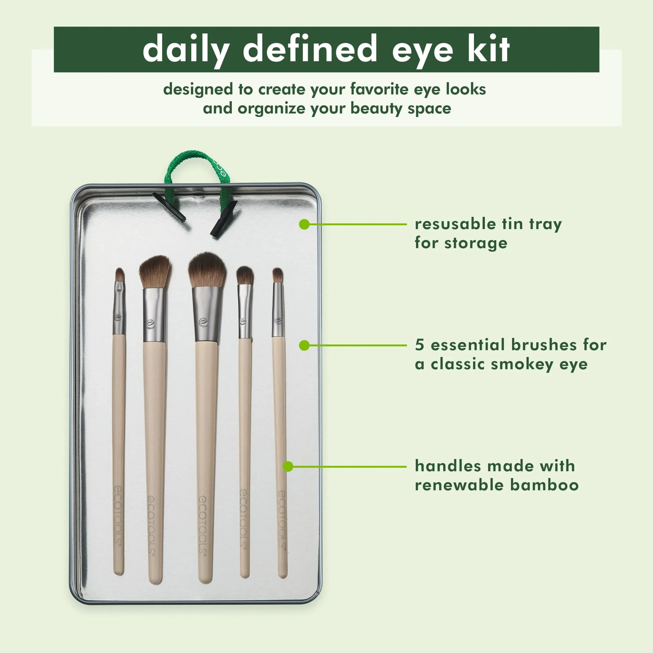 Daily Defined Eye Kit Makeup Brushes