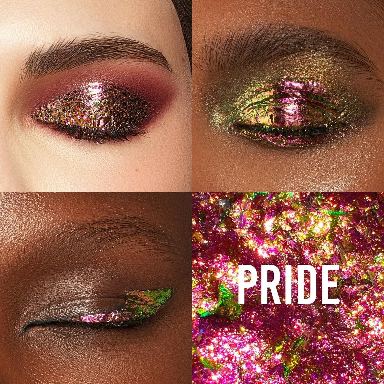 Danessa Myricks Beauty Infinite Chrome Flakes - Multi-Use Shimmering Eye and Face Glitter