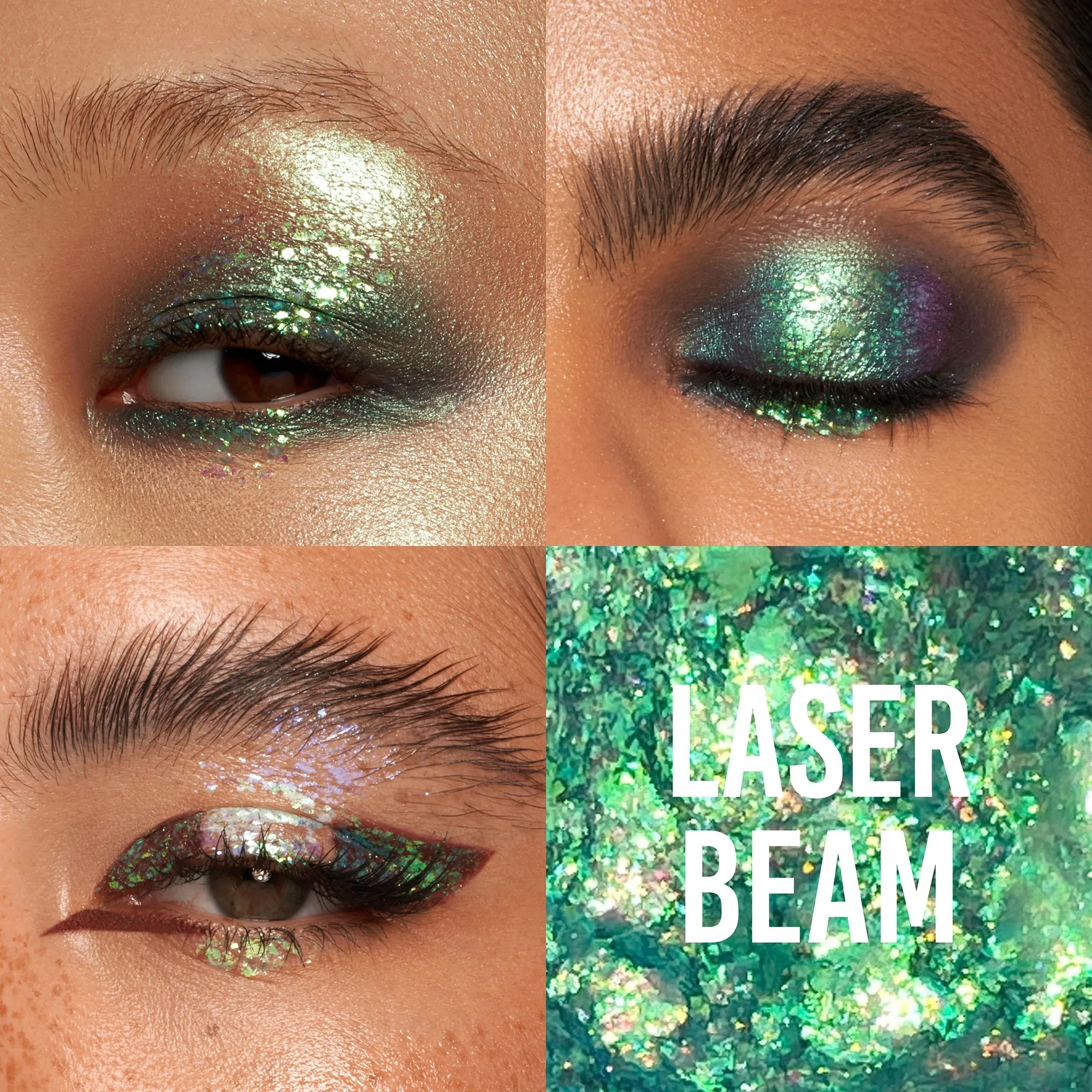 Danessa Myricks Beauty Infinite Chrome Flakes - Multi-Use Shimmering Eye and Face Glitter