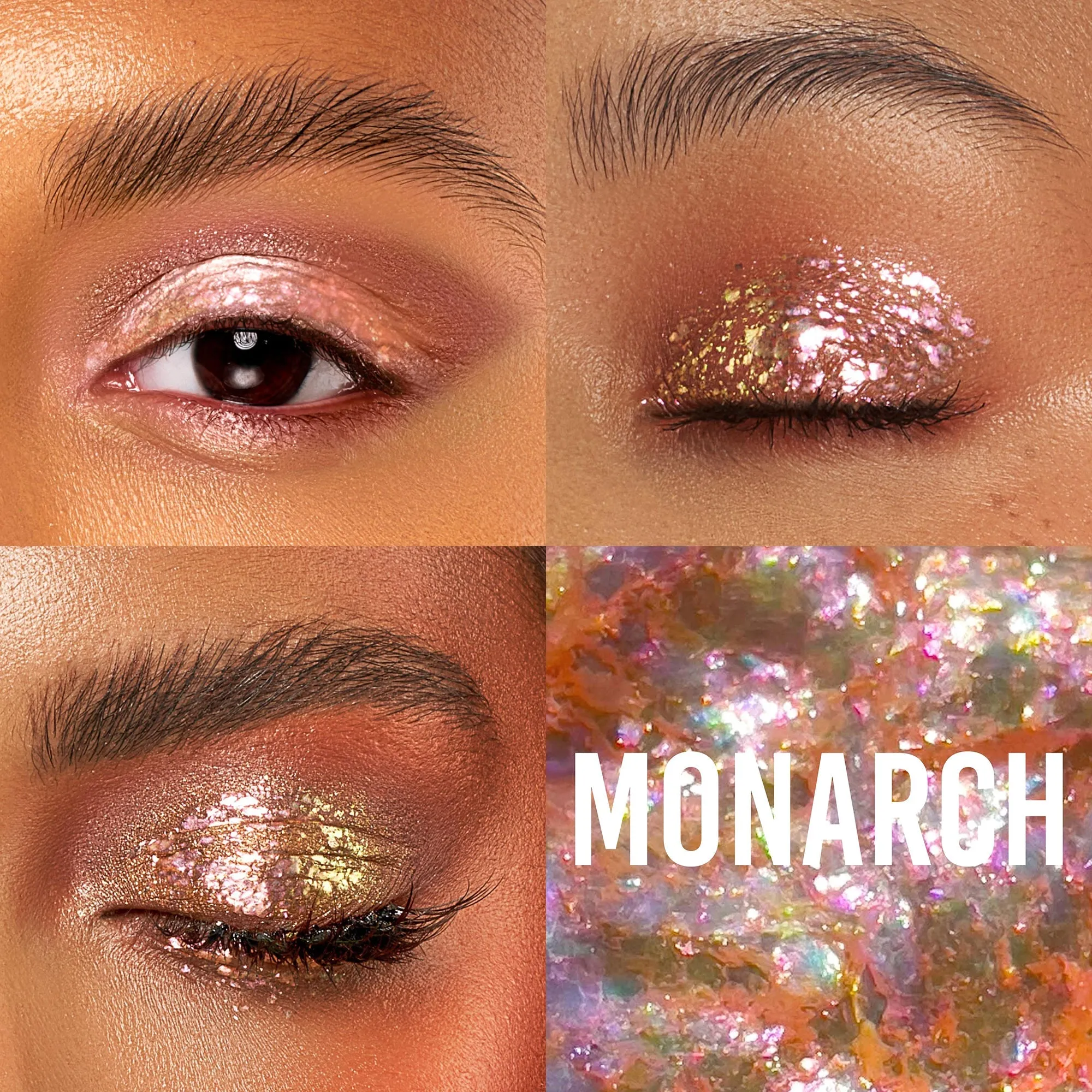 Danessa Myricks Beauty Infinite Chrome Flakes - Multi-Use Shimmering Eye and Face Glitter