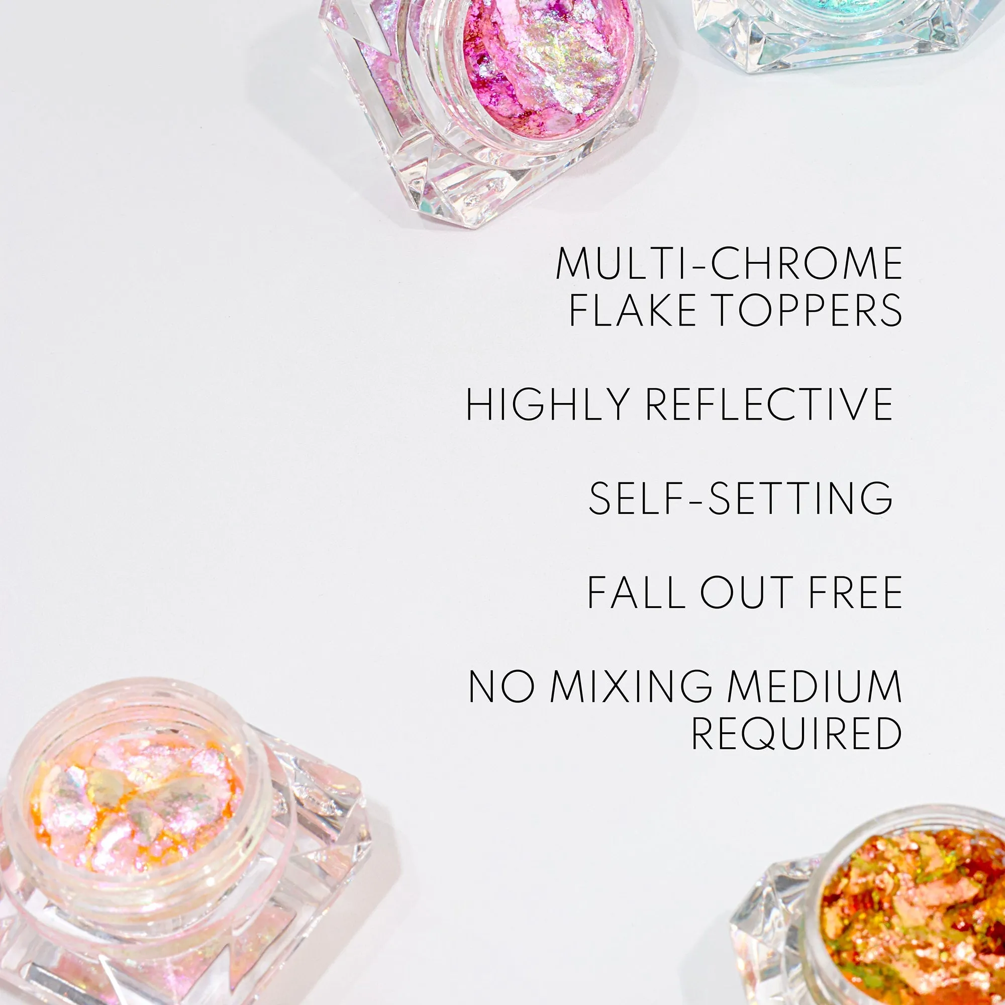Danessa Myricks Beauty Infinite Chrome Flakes - Multi-Use Shimmering Eye and Face Glitter