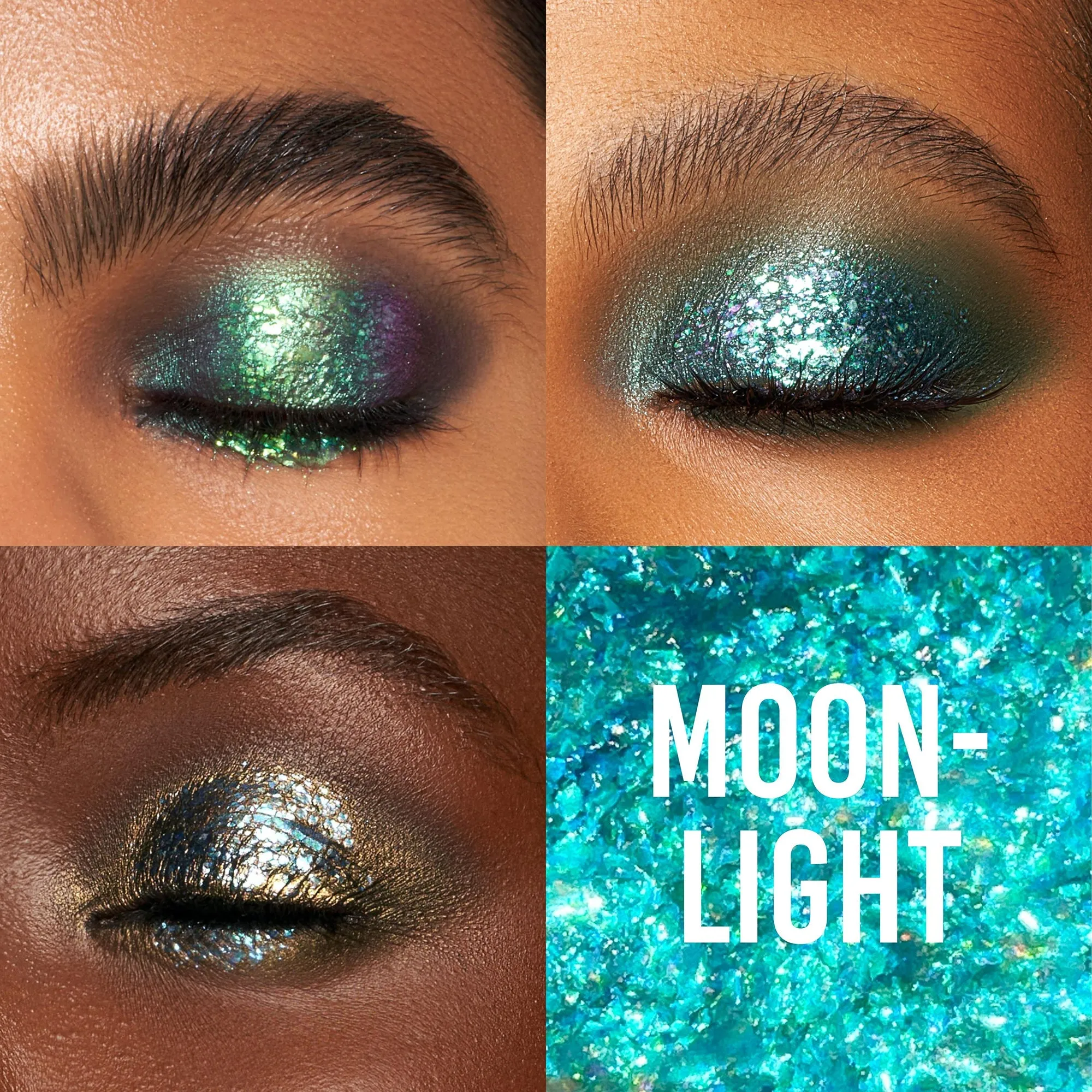 Danessa Myricks Beauty Infinite Chrome Flakes - Multi-Use Shimmering Eye and Face Glitter