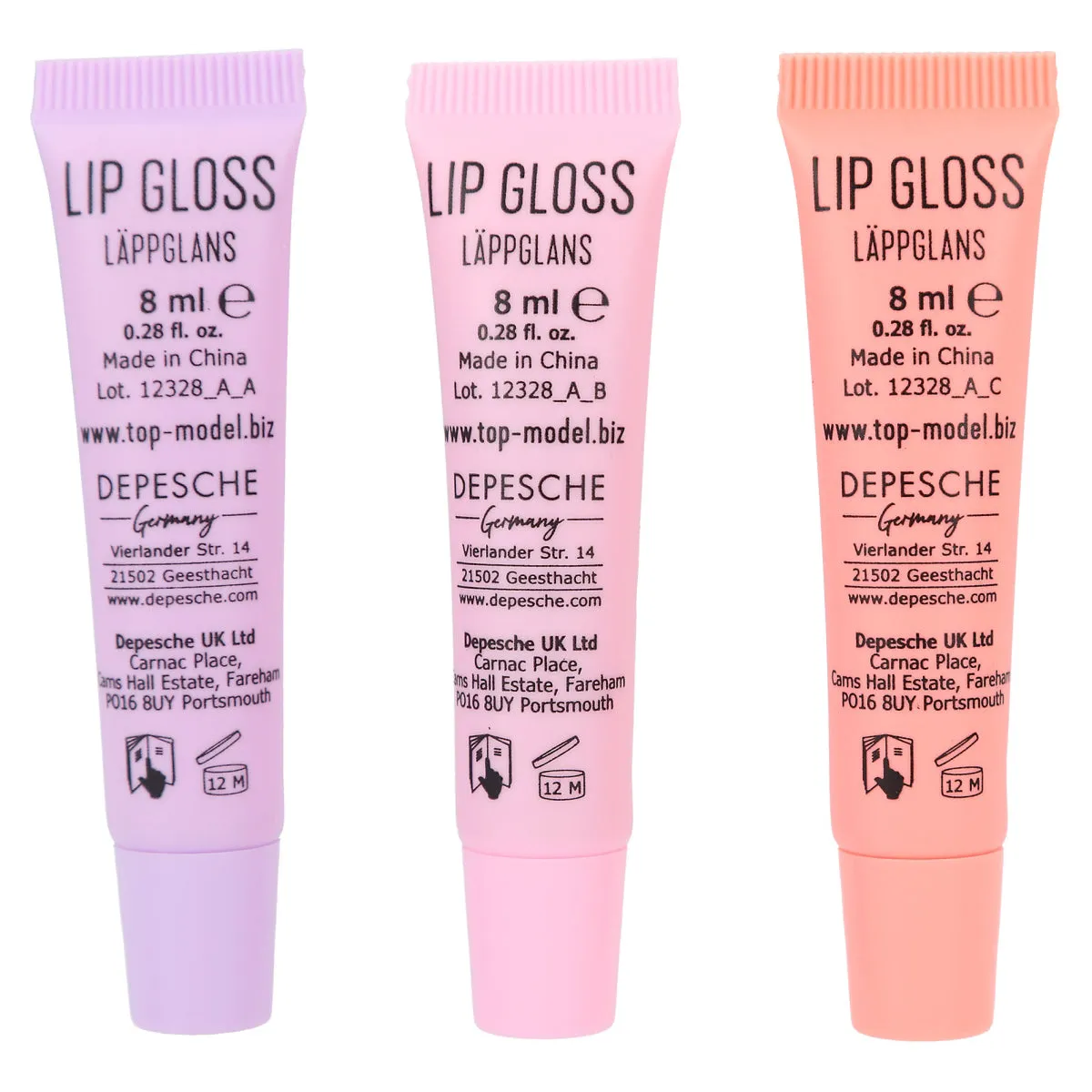 Depesche Topmodel Lip Gloss Set Beauty and Me