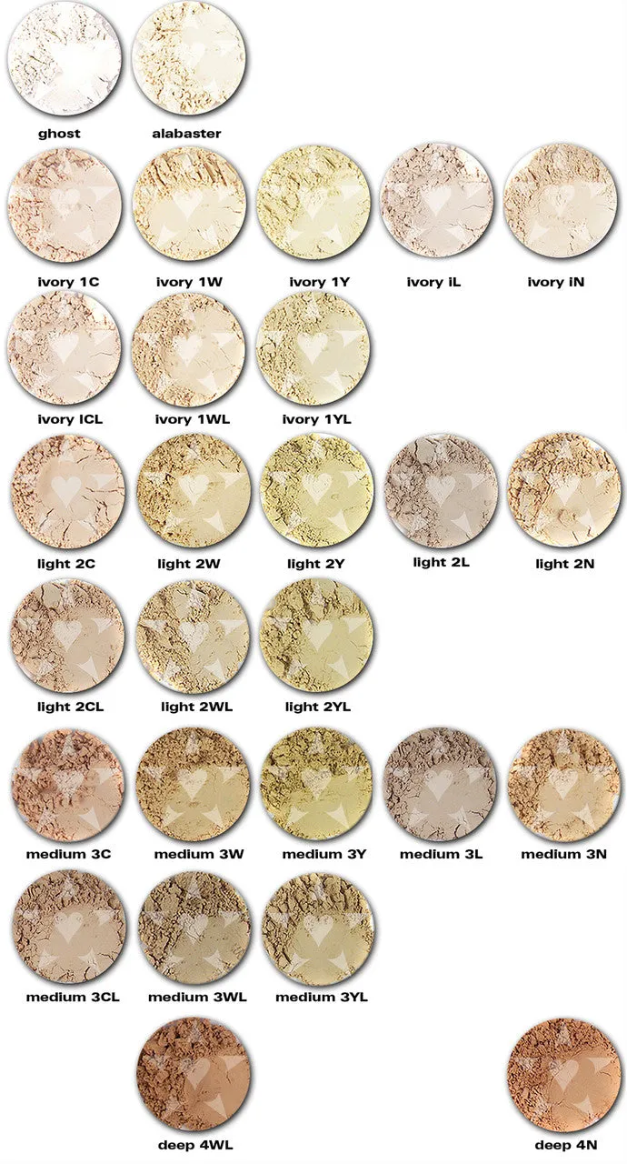DEWDROP Medium Coverage Mineral Foundation - MINI SIZE JAR