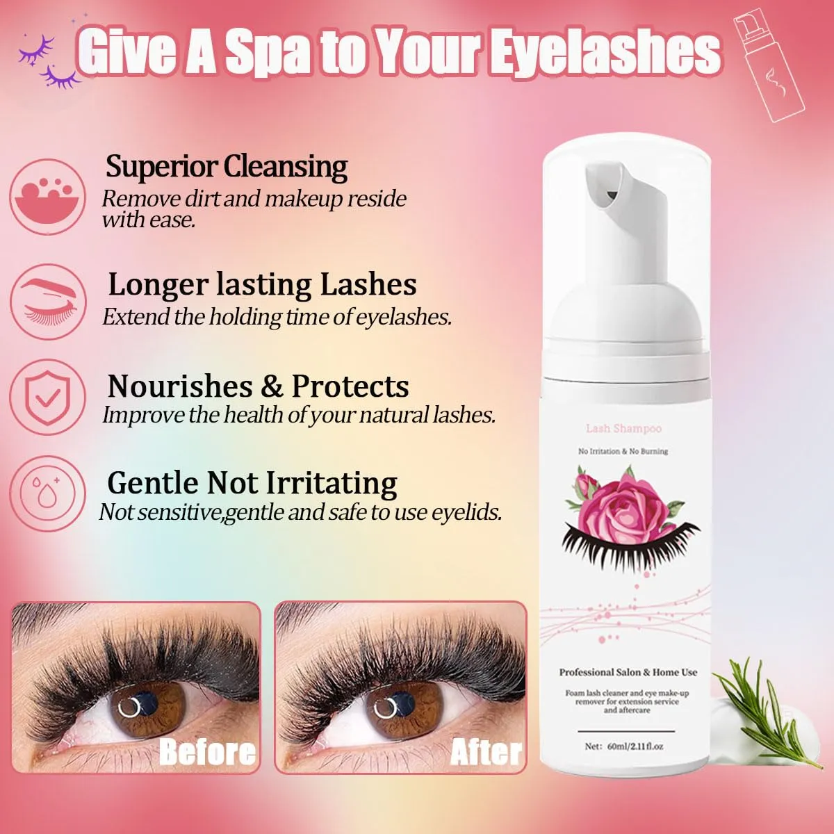 DIY Lash Extension Kit Cluster Lashes 280 Pcs 9-16mm 40D Individual Lashes Clusters with Lash Bond and Seal Glue Remover Tweezers Lash Shampoo Cleansing Brush Lash Brush