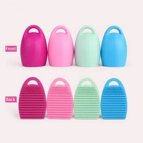 Egg shape Silicone Makeup Brush Cleaner