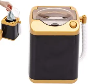 Electric Mini Quick Dry Quick Cleaning Washer - Cosmetic Tool Cleaning Machine Kids Toy Gift (01)