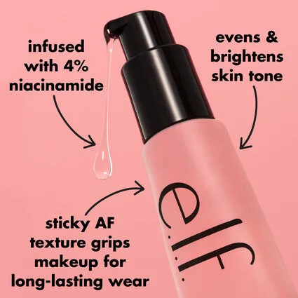 e.l.f. Power Grip Primer   4% Niacinamide .5oz