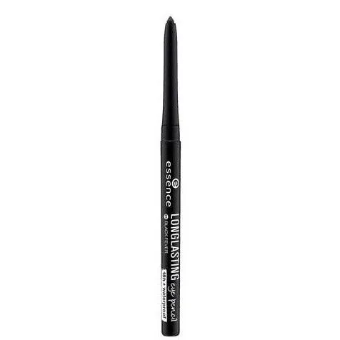 ESSENCE Eyeliner Long Lasting Eye Pencil  01 Black Fever Waterproof