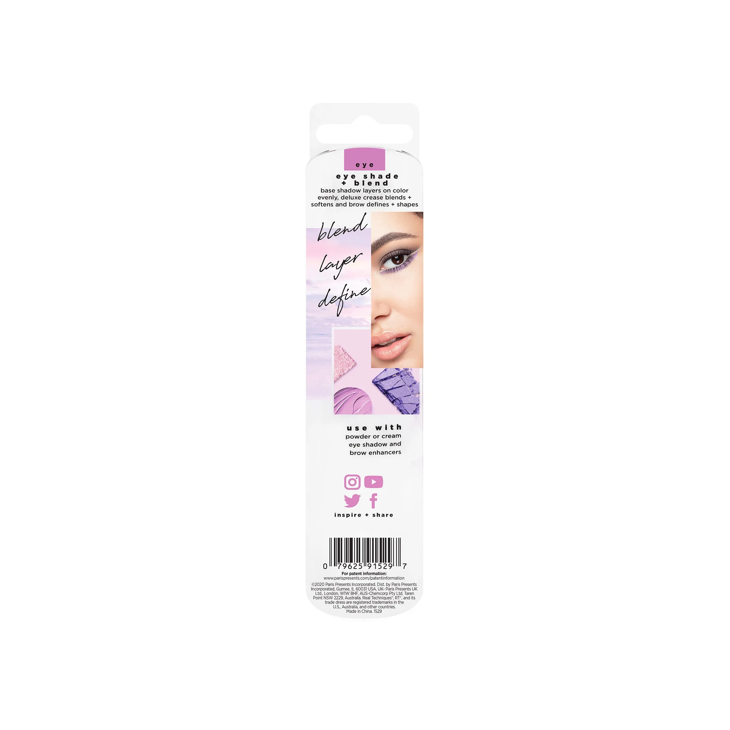 Eye Shade & Blend Makeup Brush Trio