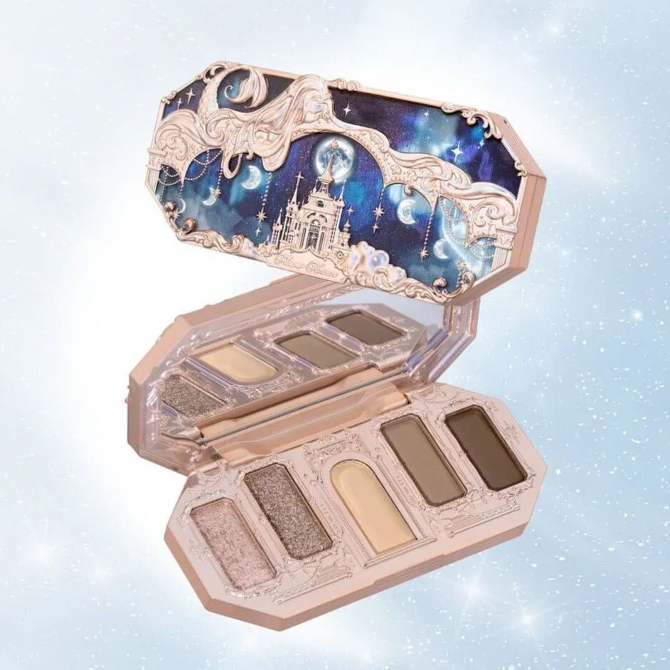 Flower Knows Moonlight Mermaid Five-Color Jewelry Eyeshadow Palette #01