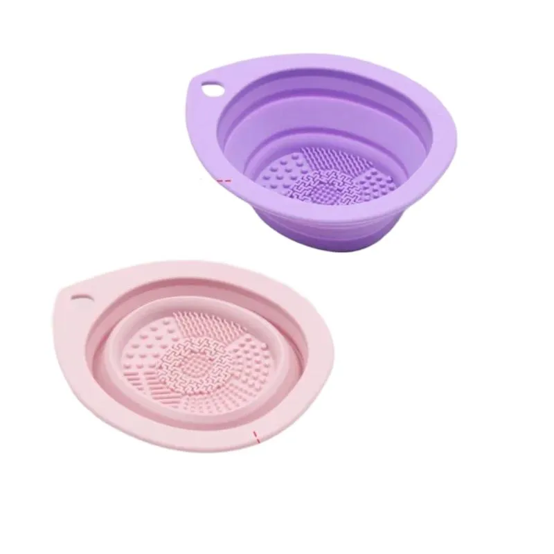 Foldable Silicone Makeup Brush Cleaner