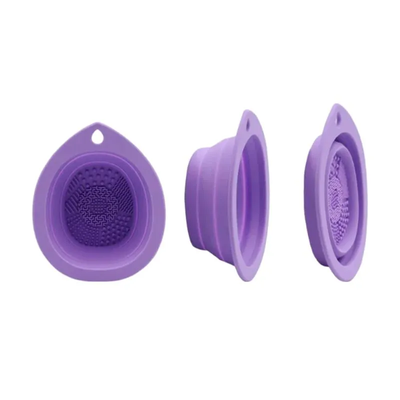 Foldable Silicone Makeup Brush Cleaner