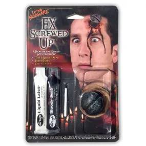 FX Screwed Up Halloween Makeup