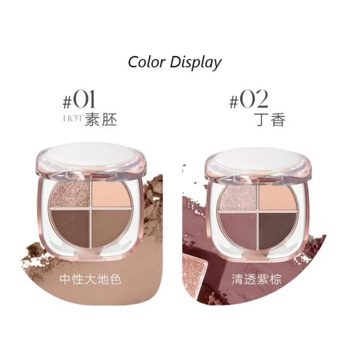 Glazed 4 Color Eyeshadow