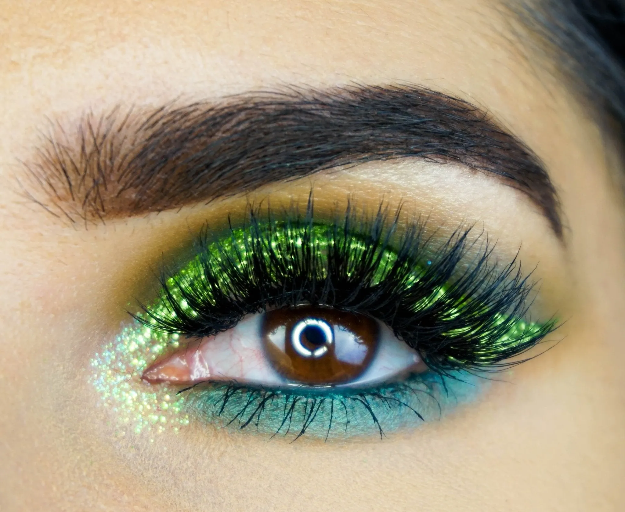 Glitter Eyeshadow Atlantis Green