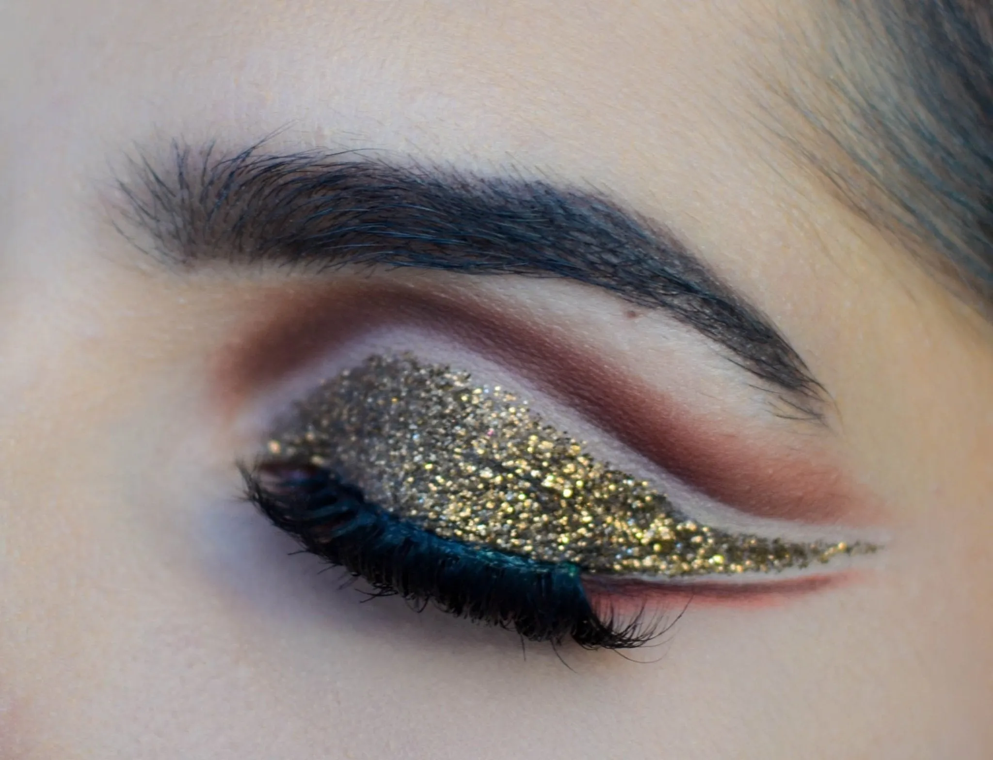 Glitter Eyeshadow Bronze