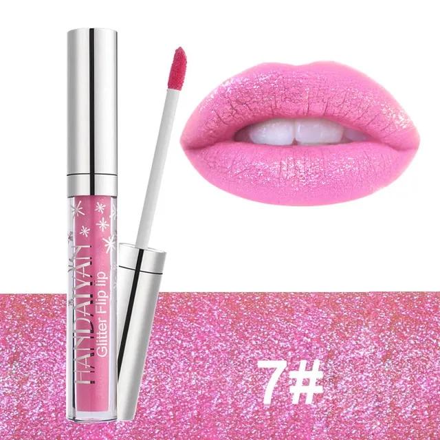 Glitter Waterproof Long Lasting Lip Gloss
