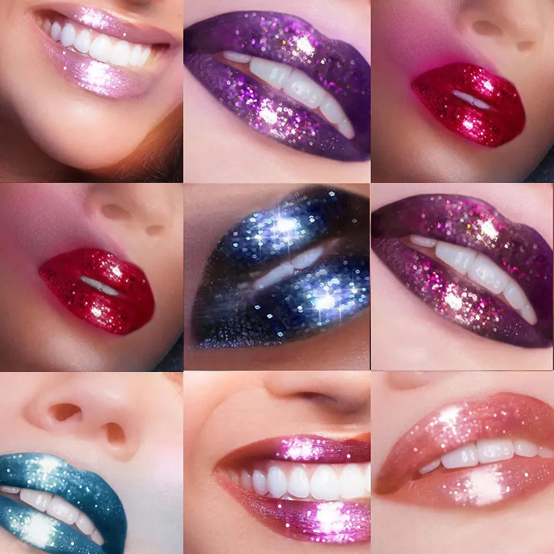 Glitter Waterproof Long Lasting Lip Gloss