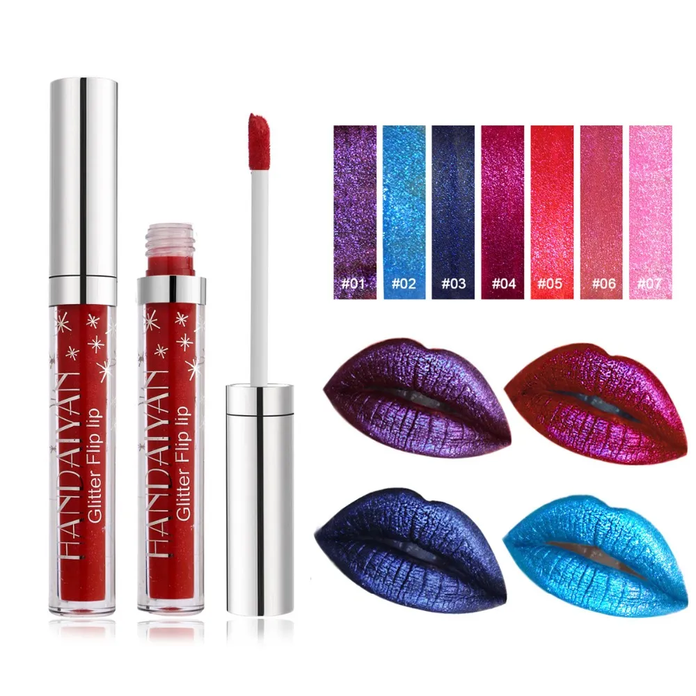 Glitter Waterproof Long Lasting Lip Gloss