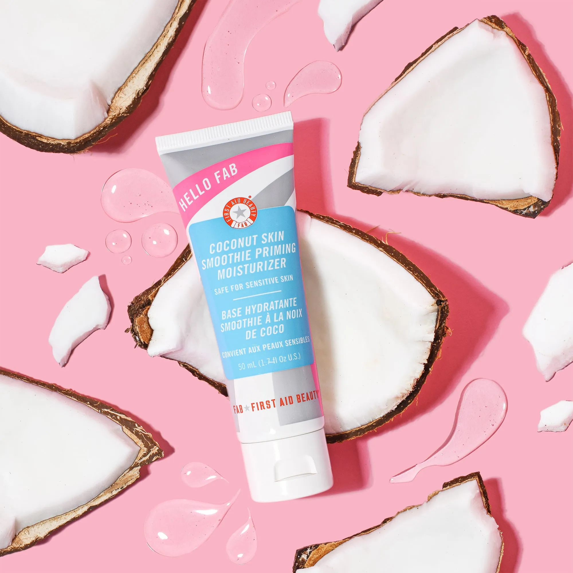 Hello FAB Coconut Skin Smoothie Priming Moisturizer