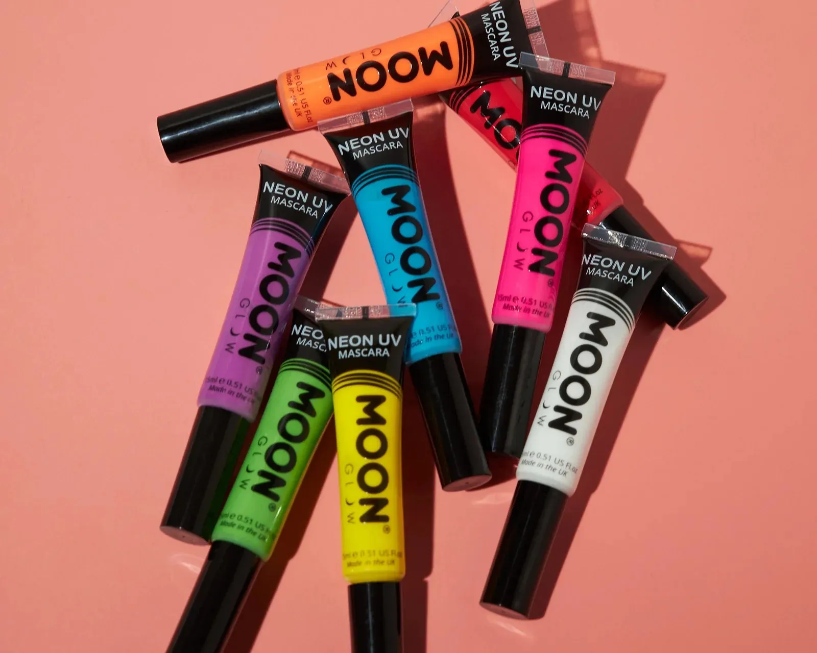 Intense Pink – Neon UV Mascara, 15mL