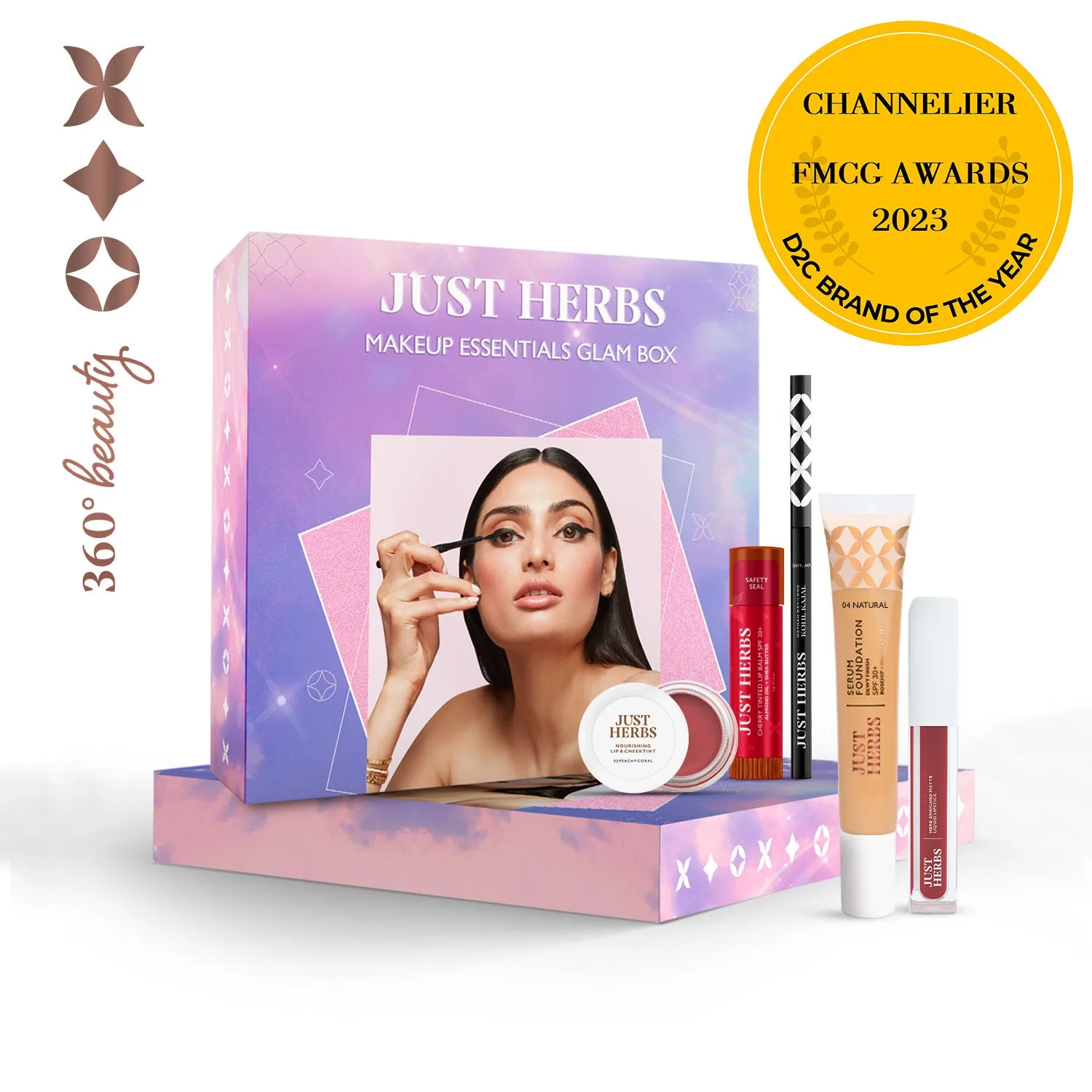 Just Herbs Makeup Essentials Glam Box