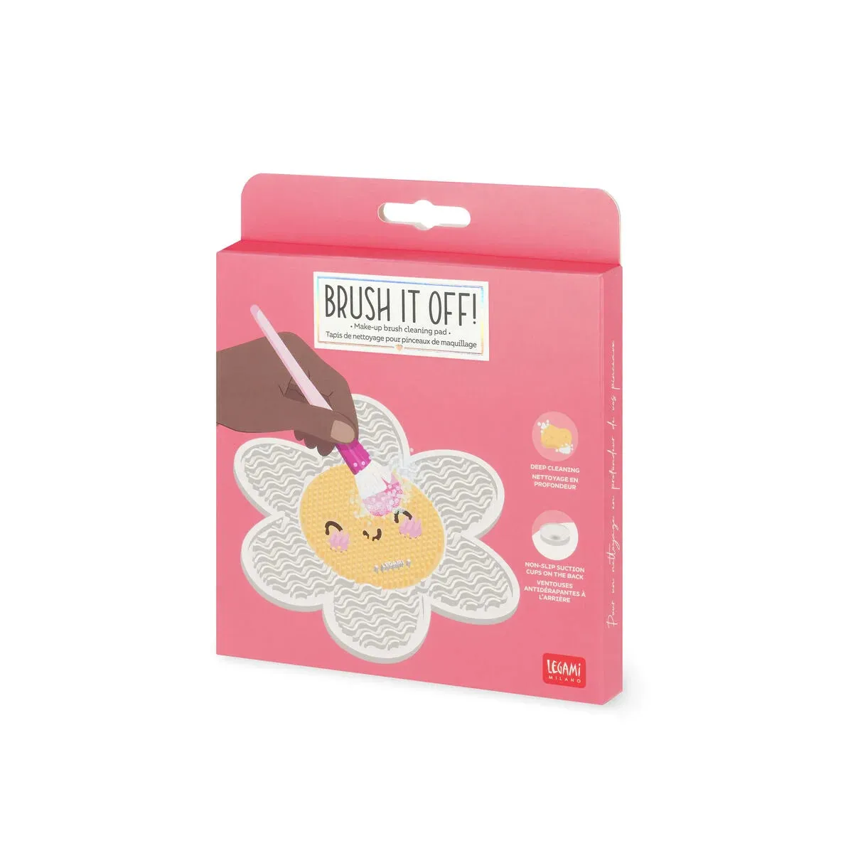 Legami Make Up Brush Cleaning Pad Daisy