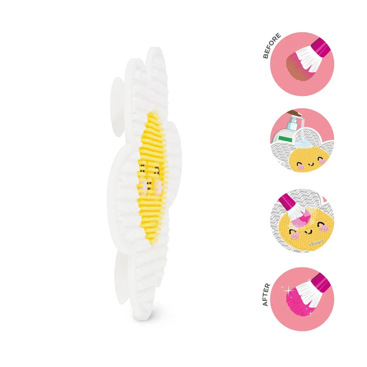 Legami Make Up Brush Cleaning Pad Daisy