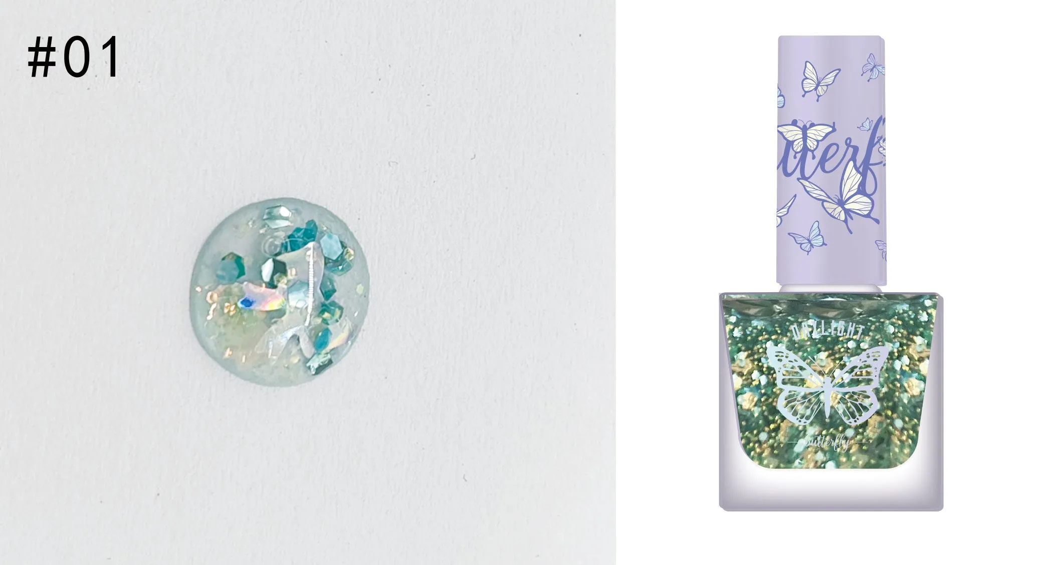 Live Vividly Collection Oil-Based Nail Polish(01)