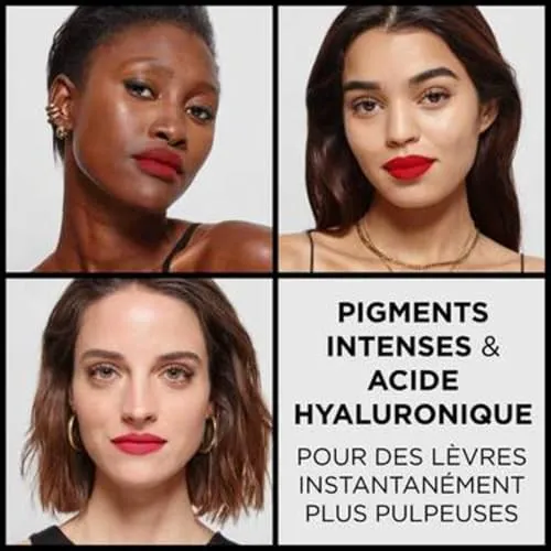 L’Oréal Paris Colour Riche Intense Volume Matte Lipstick - Up to 16H Wear, infused with HYALURONIC ACID - Le Rose Activist, 1.8 g