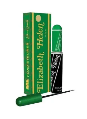 Mahmoud Saeed Elizabeth Helen Black Fluid Eyeliner - 10Ml